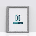 Stardust Range Gunmetal Photo Picture Poster Frames, Large Square Small sizes, Hang or stand in Landscape or Portrait