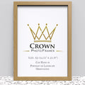 Black White Oak Photo Frame for A2 42 x 59.4 cm (16.53x23.39 Inches) Picture Photo Poster Certificate, Hang on wall