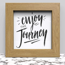 Black White Oak Photo Frame for 6x6 Inches (15.2 x 15.2 cm) Picture Photo, Stand or Hang on wall - Framesplus.co.uk