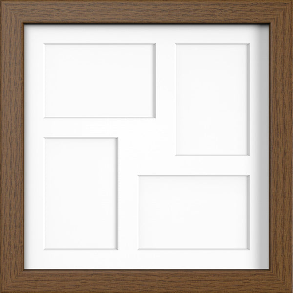 MODERN MULTI PICTURE PHOTO FRAME FOR 4 IMAGES OF 6