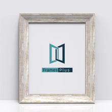 Exmouth Range White Distressed Photo Picture Poster Frames, Large Square Small sizes, Hang or stand in Landscape or Portrait - Framesplus.co.uk