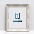 Exmouth Range White Distressed Photo Picture Poster Frames, Large Square Small sizes, Hang or stand in Landscape or Portrait
