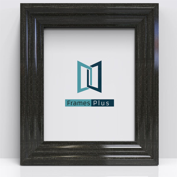 Deco Range Black Photo Picture Poster Frames, Large Square Small sizes, Hang or stand in Landscape or Portrait - Framesplus.co.uk