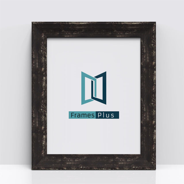 Exmouth Black Distressed 14 × 11 Frame