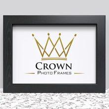 Black White Oak Photo Frame for A4 21 x 29.7 cm (8.27x11.69 Inches) Picture Photo Poster Certificate, Stand or Hang on wall - Framesplus.co.uk