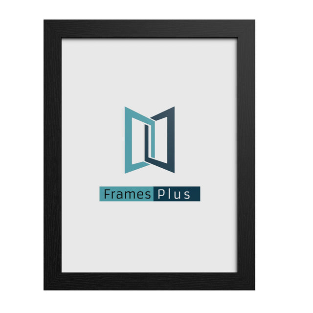 Modern flat Black 14 × 11 Frame
