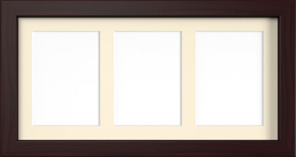 MODERN MULTI PICTURE PHOTO FRAME FOR 3 IMAGES OF 7