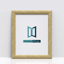 Stardust Range Gold Photo Picture Poster Frames, Large Square Small sizes, Hang or stand in Landscape or Portrait - Framesplus.co.uk