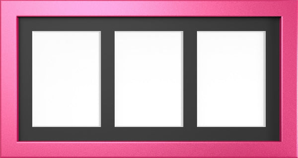 MODERN MULTI PICTURE PHOTO FRAME FOR 3 IMAGES OF 7