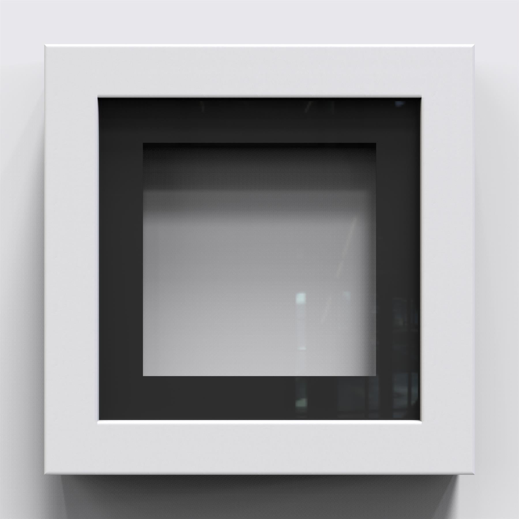 Box Range White 25mm Deep Picture Display Frame with 1