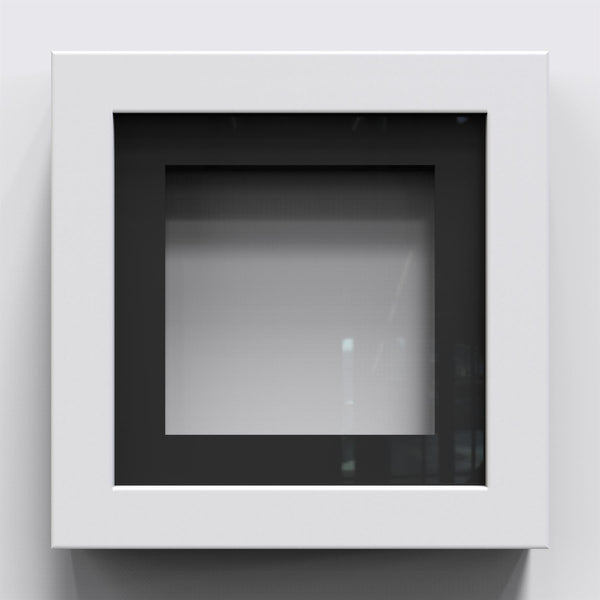 Box Range White 25mm Deep Picture Display Frame with 1