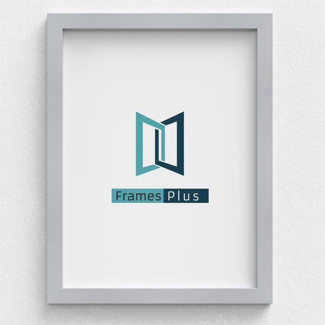Sleek Light Grey 14 × 11 Frame