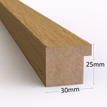 Blok Range White Picture Photo Poster Frame with White Mount - Framesplus.co.uk