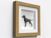 Box Range Oak 25mm Deep Picture Display Frame with 1