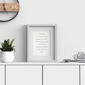 Devon Range White Picture Photo Poster Frame with White Mount