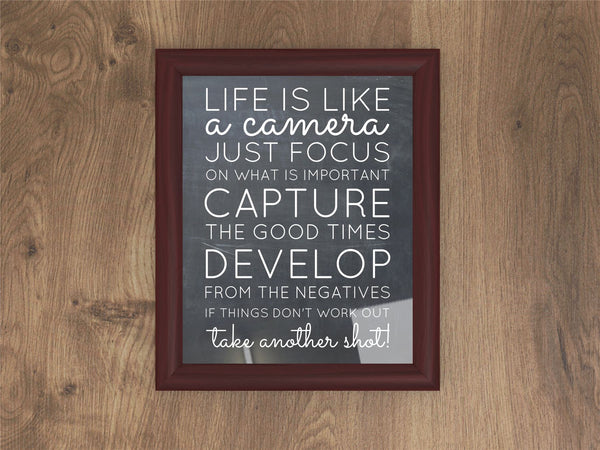 Minimo Range Mahogany Photo Picture Poster Frames - Framesplus.co.uk