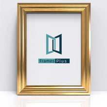 Deco Range Gold Photo Picture Poster Frames, Large Square Small sizes, Hang or stand in Landscape or Portrait - Framesplus.co.uk