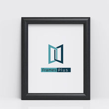 Minimo Range Black Photo Picture Poster Frames - Framesplus.co.uk