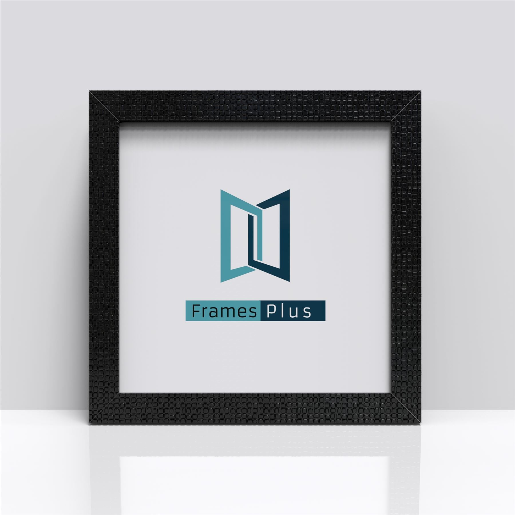 Rockstar Range Black Photo Picture Poster Frames, Large Square Small sizes, Hang or stand in Landscape or Portrait - Framesplus.co.uk