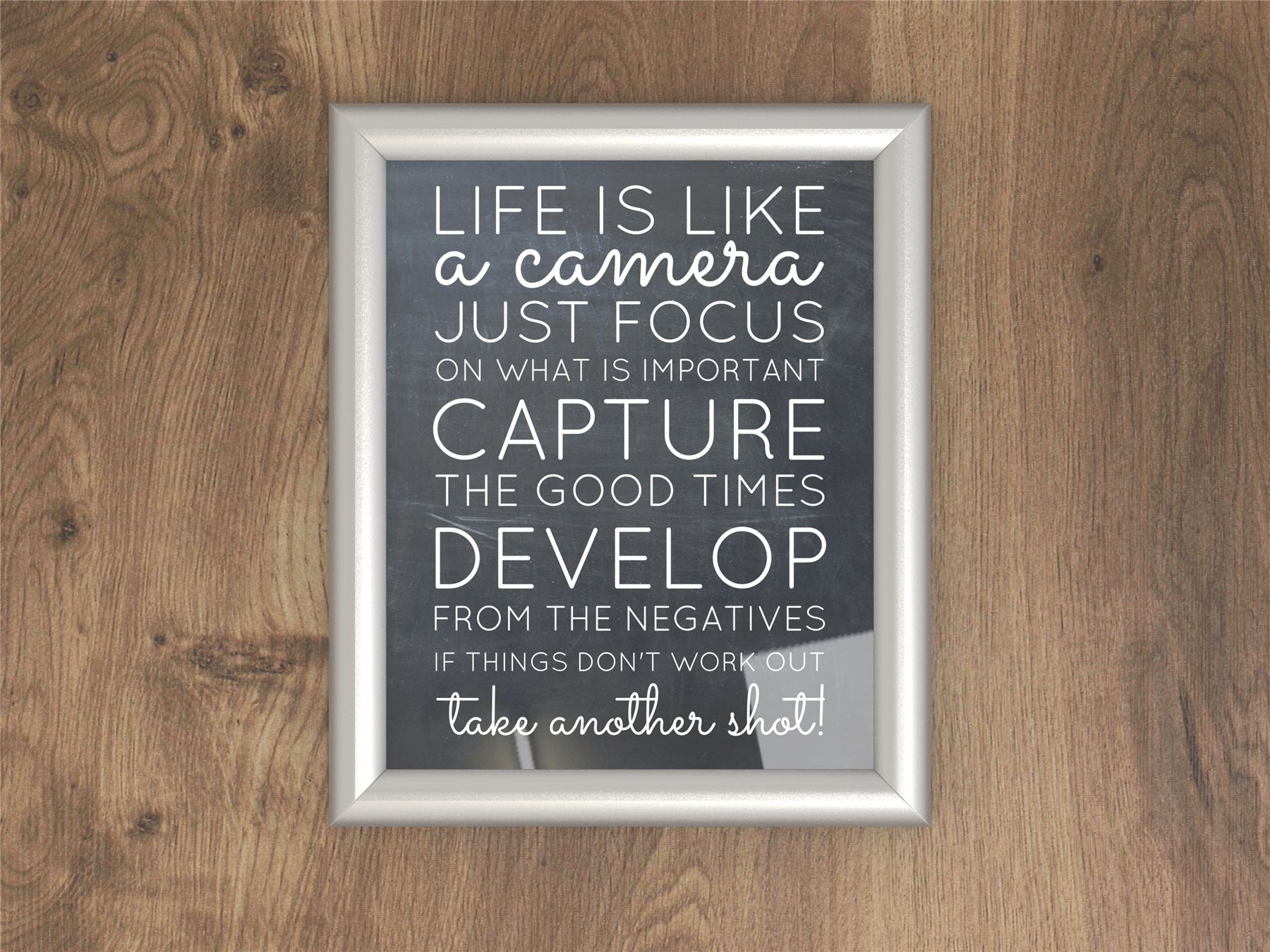 Minimo Range Silver Photo Picture Poster Frames - Framesplus.co.uk