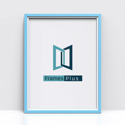 Antrim Range Light Blue Photo Picture Poster Frames, Large Square Small sizes, Hang or stand in Landscape or Portrait