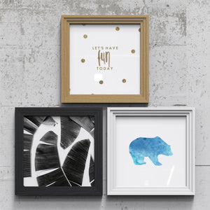 Verona Range Black Photo Picture Poster Frames