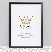 Black White Oak Photo Frame for A1 59.4 x 84.1 cm (23.4x33.1 Inches) Picture Photo Poster, Hang on wall - Framesplus.co.uk