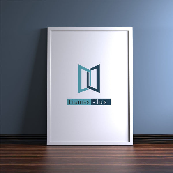 Blok Range White Photo Picture Poster Frames - Framesplus.co.uk