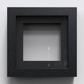 Box Range Black 25mm Deep Picture Display Frame with 1" Black Mount, Memory Box Medals Memorabilia