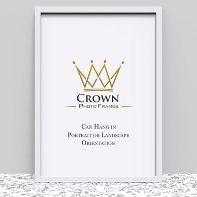 Black White Oak Photo Frame for A1 59.4 x 84.1 cm (23.4x33.1 Inches) Picture Photo Poster, Hang on wall
