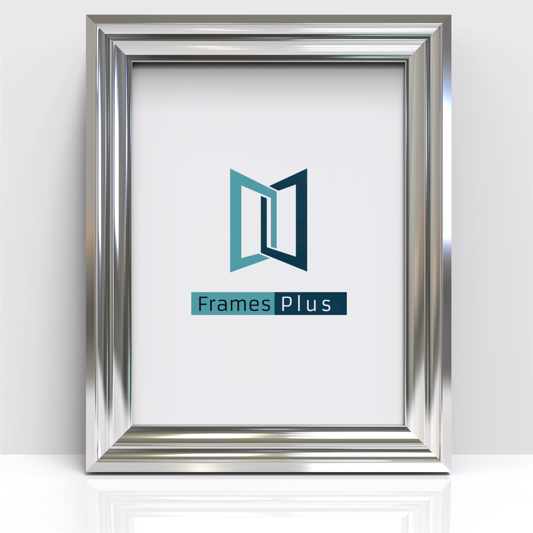 Deco Range Gunmetal Photo Picture Poster Frames, Large Square Small sizes, Hang or stand in Landscape or Portrait - Framesplus.co.uk