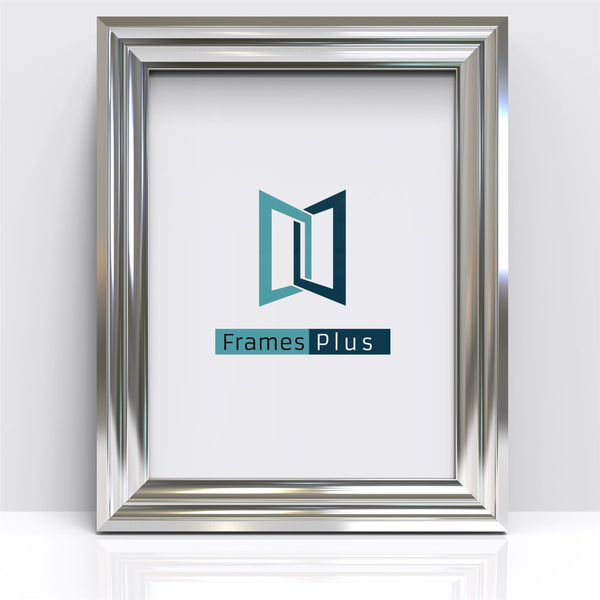 Deco Range Gunmetal Photo Picture Poster Frames, Large Square Small sizes, Hang or stand in Landscape or Portrait - Framesplus.co.uk