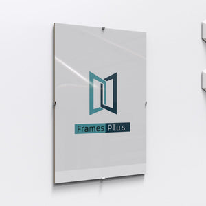 Frameless Clip Frame for Picture Photo Poster Display All Sizes