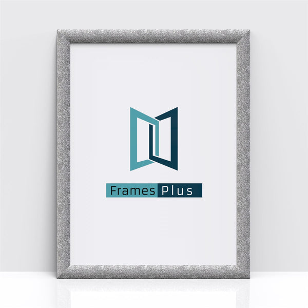Stardust Range Gunmetal Photo Picture Poster Frames, Large Square Small sizes, Hang or stand in Landscape or Portrait - Framesplus.co.uk