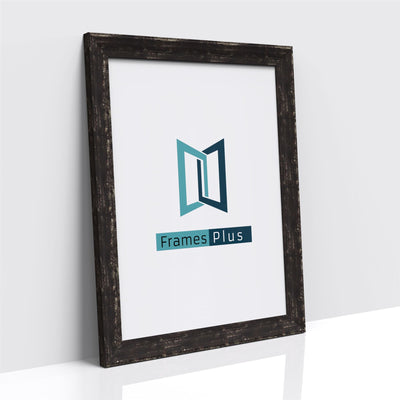 Exmouth Range Black Distressed Photo Picture Poster Frames, Large Square Small sizes, Hang or stand in Landscape or Portrait