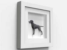 Box Range White 25mm Deep Picture Display Frame with 1" White Mount, Memory Box Medals Memorabilia - Framesplus.co.uk
