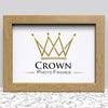 Black White Oak Photo Frame for A4 21 x 29.7 cm (8.27x11.69 Inches) Picture Photo Poster Certificate, Stand or Hang on wall - Framesplus.co.uk