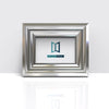 Deco Range Gunmetal Photo Picture Poster Frames, Large Square Small sizes, Hang or stand in Landscape or Portrait - Framesplus.co.uk