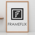 FrameFlix Oak Photo Picture Poster Frames Large Square Small A1 A2 A3 A4 A5