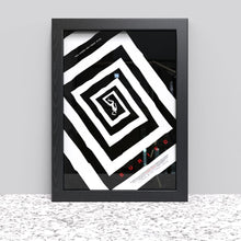 Black White Oak Photo Frame for A3 29.7 x 42 cm (11.69x16.53 Inches) Picture Photo Poster Certificate, Hang on wall - Framesplus.co.uk