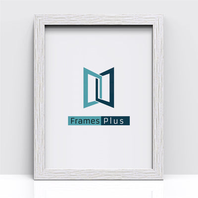 Element Range Grey Wood Grain Photo Picture Poster Frames, Large Square Small sizes, Hang or stand in Landscape or Portrait
