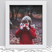 Black White Oak Photo Frame for 12x10 Inches (30.5 x 25.4 cm) Picture Photo Certificate, Stand or Hang on wall - Framesplus.co.uk