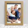 Black White Oak Photo Frame for A4 21 x 29.7 cm (8.27x11.69 Inches) Picture Photo Poster Certificate, Stand or Hang on wall - Framesplus.co.uk