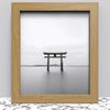 Black White Oak Photo Frame for 12x10 Inches (30.5 x 25.4 cm) Picture Photo Certificate, Stand or Hang on wall - Framesplus.co.uk