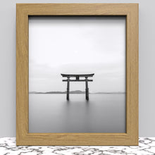 Black White Oak Photo Frame for 12x10 Inches (30.5 x 25.4 cm) Picture Photo Certificate, Stand or Hang on wall - Framesplus.co.uk