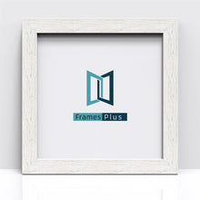 Element Range White Distressed Photo Picture Poster Frames, Large Square Small sizes, Hang or stand in Landscape or Portrait - Framesplus.co.uk