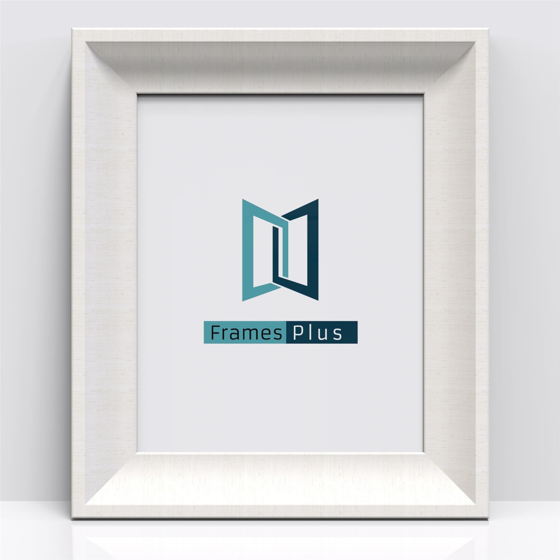 Millin Range White Photo Picture Poster Frames, Large Square Small sizes, Hang or stand in Landscape or Portrait - Framesplus.co.uk