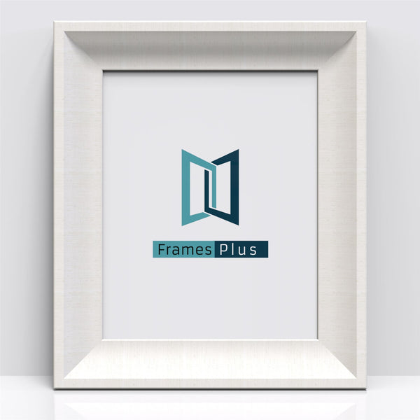 Millin Range White Photo Picture Poster Frames, Large Square Small sizes, Hang or stand in Landscape or Portrait - Framesplus.co.uk