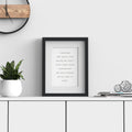 Devon Range Black Picture Photo Poster Frame with White Mount