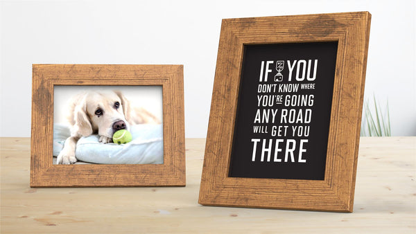 Excel Range Rustic Photo Picture Poster Frames - Framesplus.co.uk